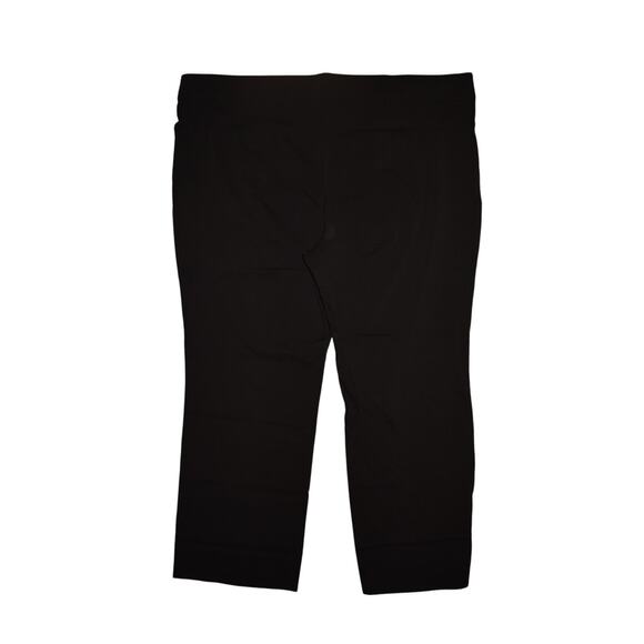 AVENUE NEW $60 Black Pull-On Bootcut Pant Elastic Waist Plus Size 30 Tall - Picture 2 of 3
